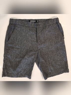 Ezekiel Gray Casual Shorts Pockets Comfy Elastic Waist Men's 32